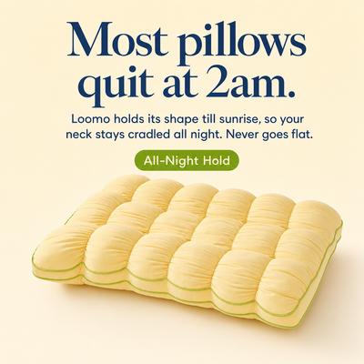 Why ordinary pillows go flat at 2am — Pineapple Cloud Pillow support comparison