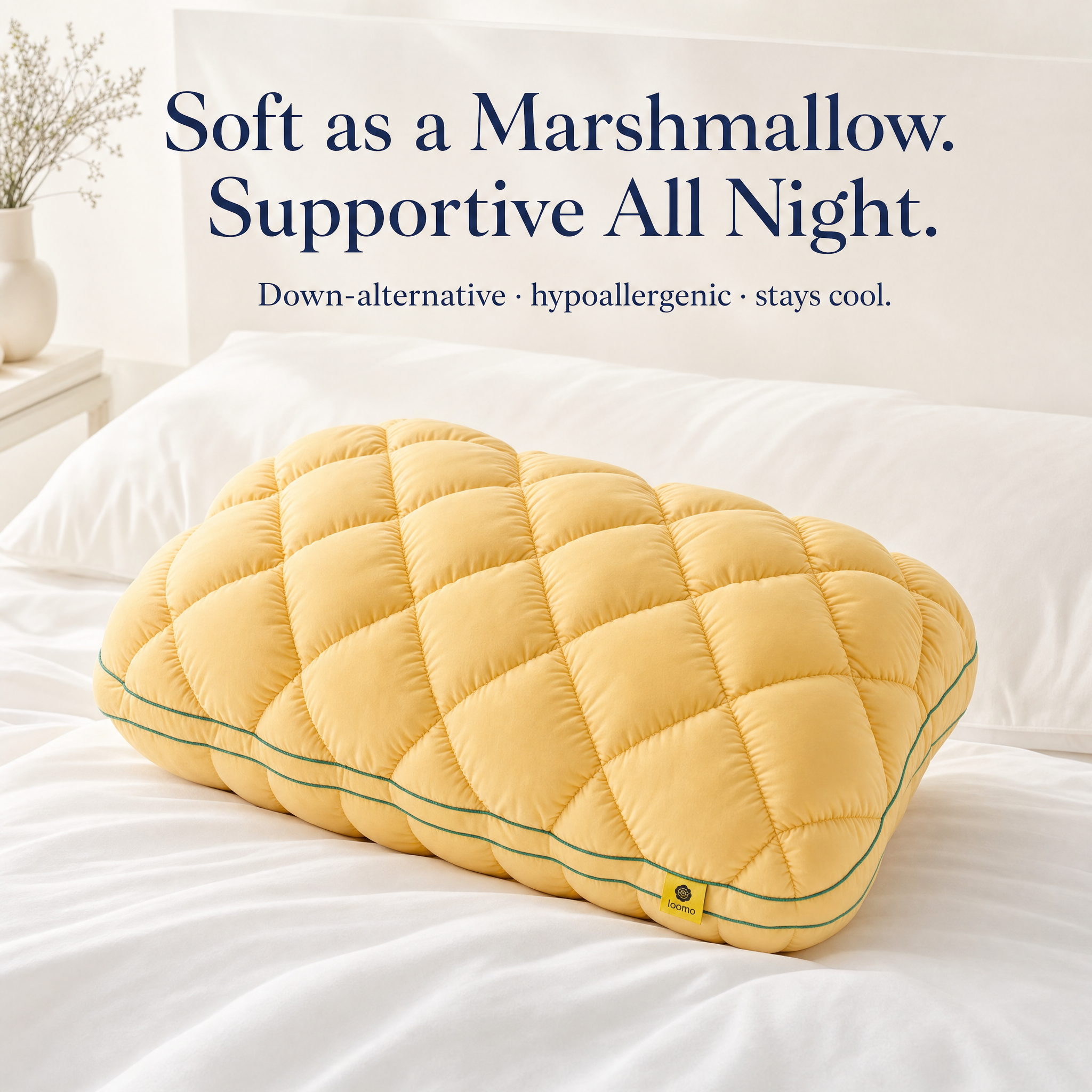 Marshmallow Puff Pillow