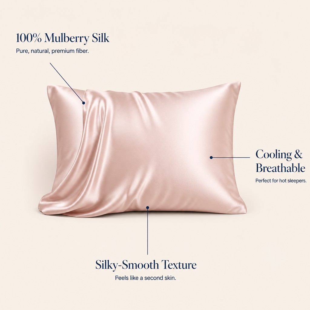 Mulberry Silk Pillowcase