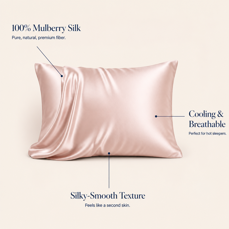Mulberry Silk Pillowcase
